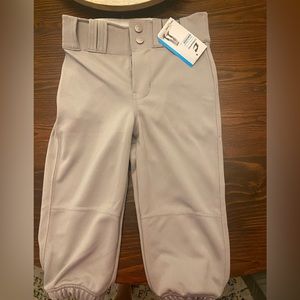 Youth Champro Baseball pants. Y small. Gray knickers